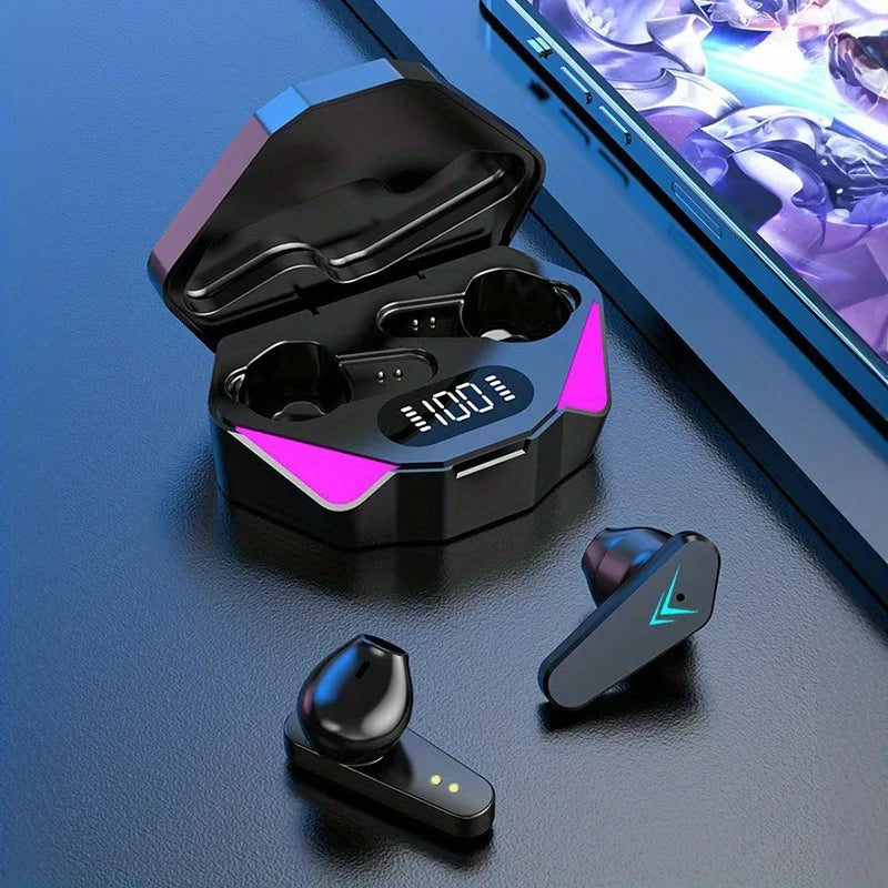 CyberSound™ X15 Cyberpunk Low-Latency Gaming Earbuds
