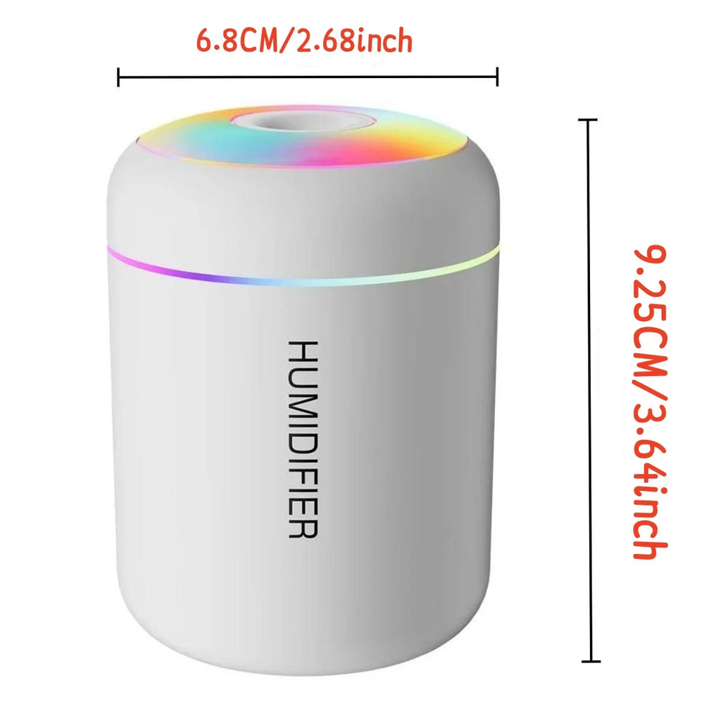 Realistic Flame LED Air Humidifier & Essential Oil Aroma Diffuser