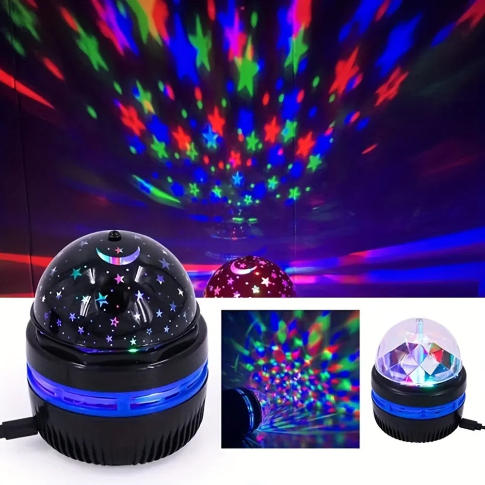 360° Rotating Sunset Projection Lamp & Romantic Ambient Night Light