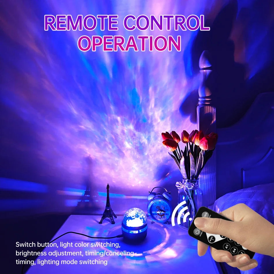 360° Rotating Sunset Projection Lamp & Romantic Ambient Night Light
