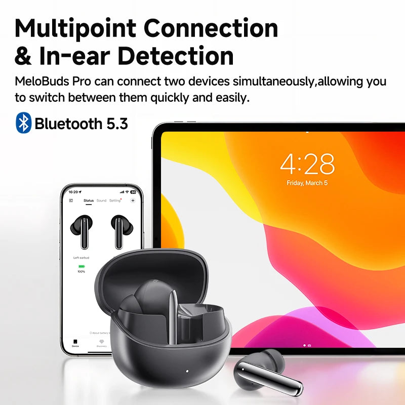 QCY MeloBuds Pro ANC Wireless Earbuds