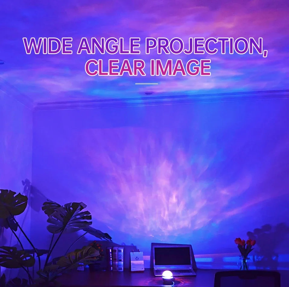 360° Rotating Sunset Projection Lamp & Romantic Ambient Night Light