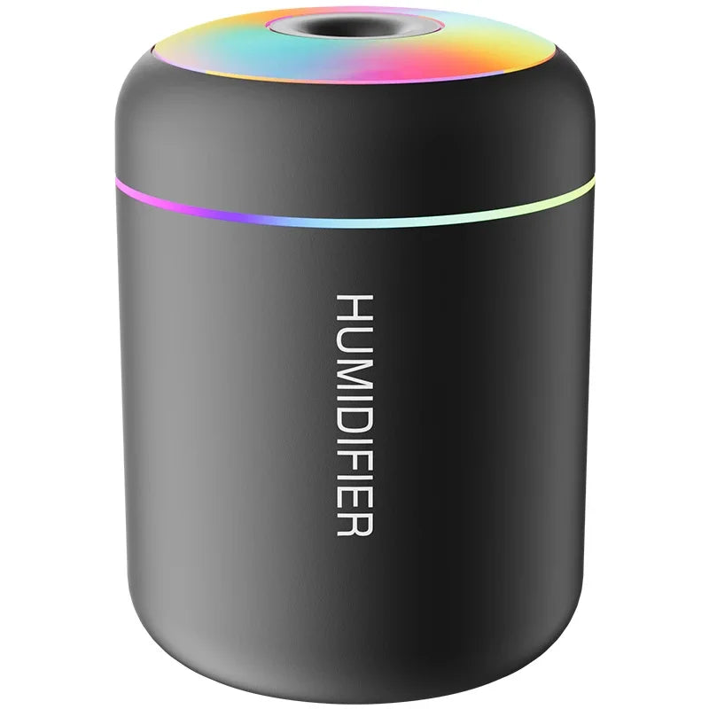 Realistic Flame LED Air Humidifier & Essential Oil Aroma Diffuser