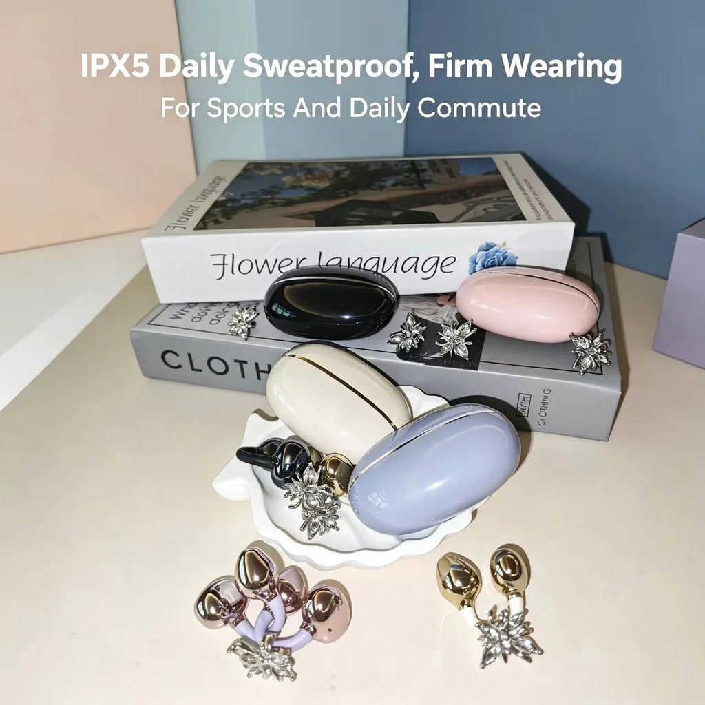ProSound™ Wireless Crystal Earbuds with LED Power Display