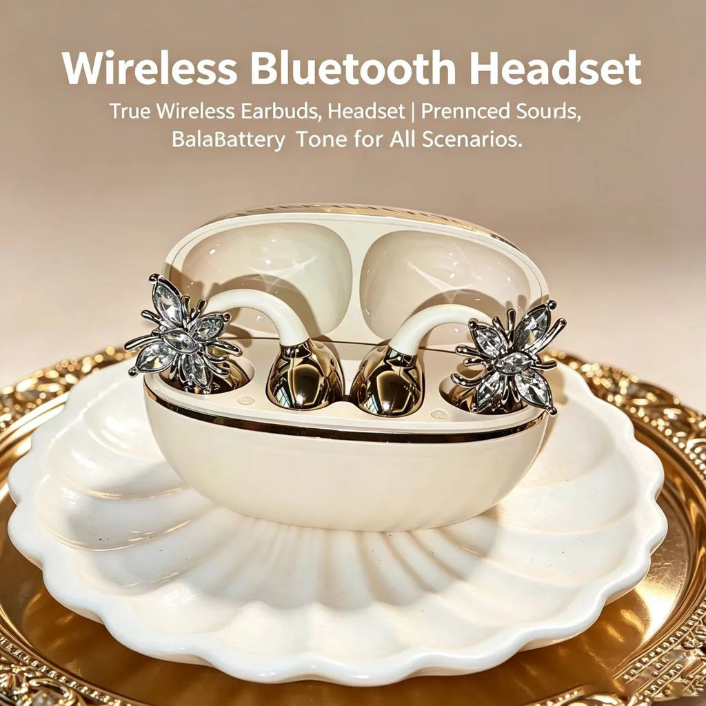 ProSound™ Wireless Crystal Earbuds with LED Power Display